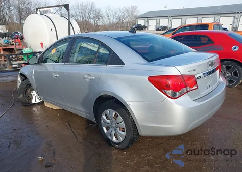 2012 Chevrolet Cruze Ls z USA, uszkodzony, nr VIN 1G1PC5SHXC7126277